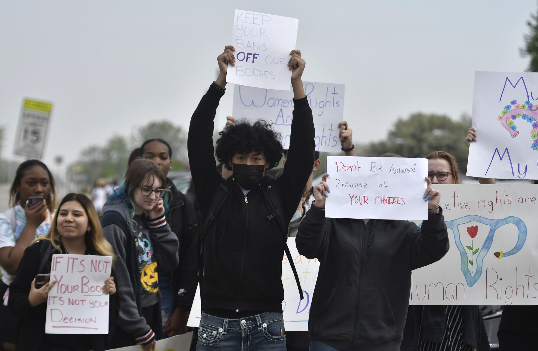 WALKOUT - ROE V. WADE DEMONSTRATION
